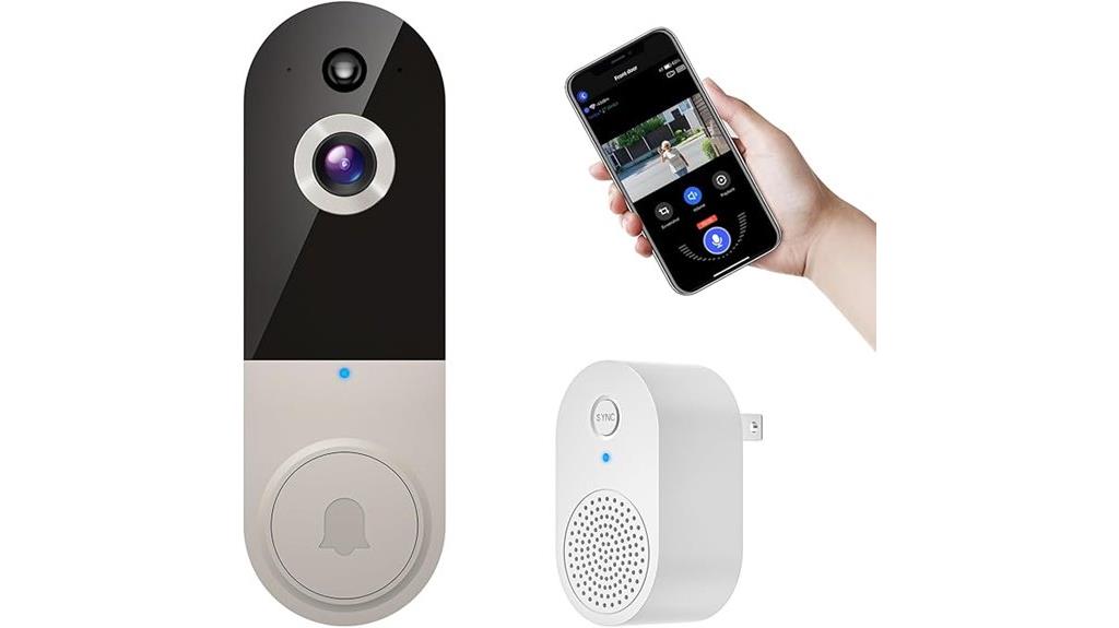 wireless doorbell camera features