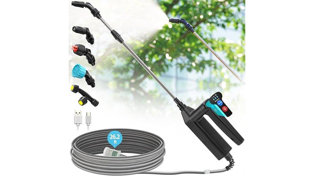 wireless garden sprayer wand