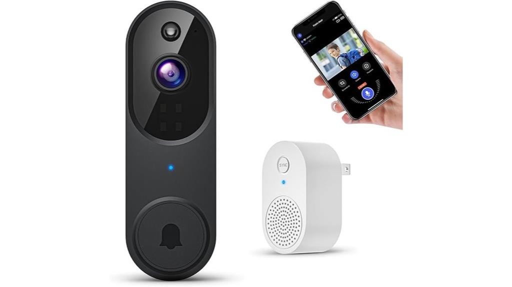 wireless night vision doorbell