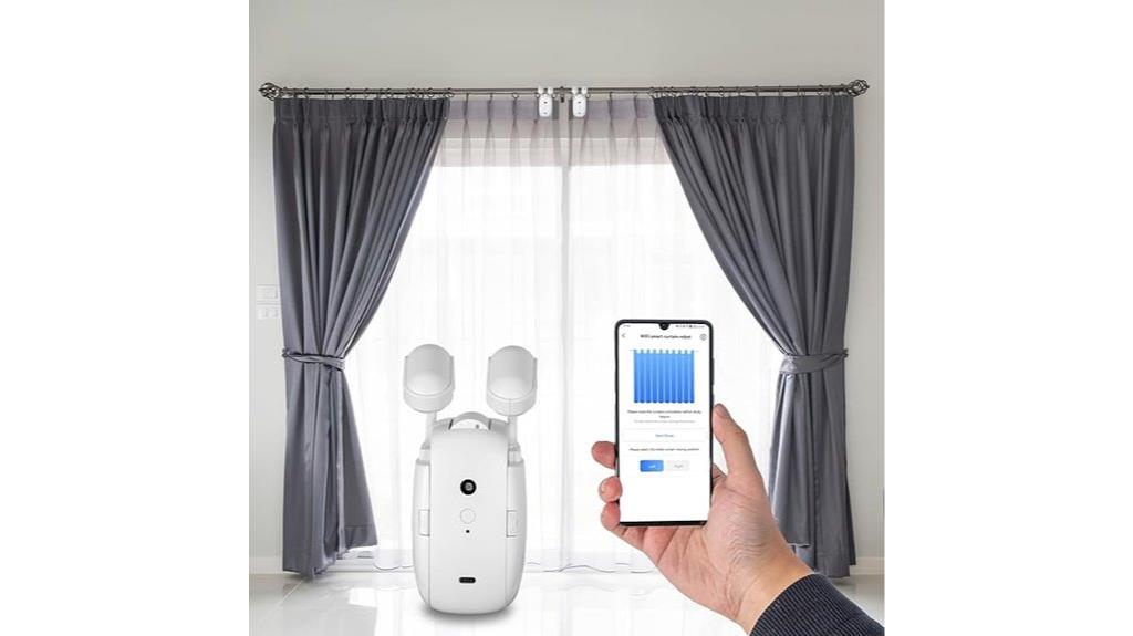 wireless remote curtain opener