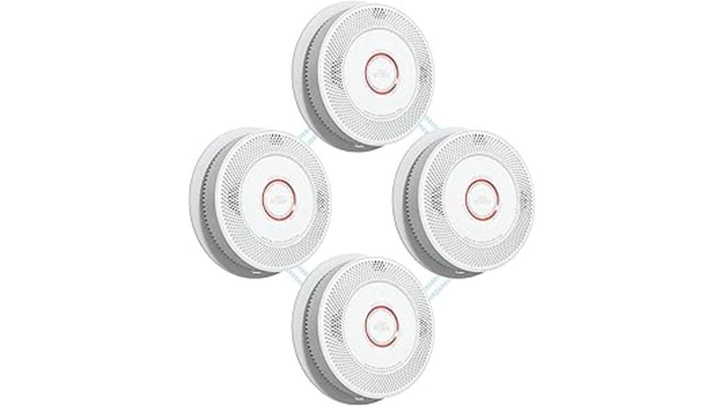 wireless smoke co detectors