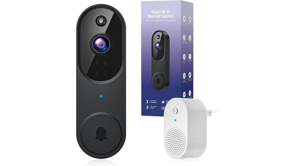 wireless video doorbell camera