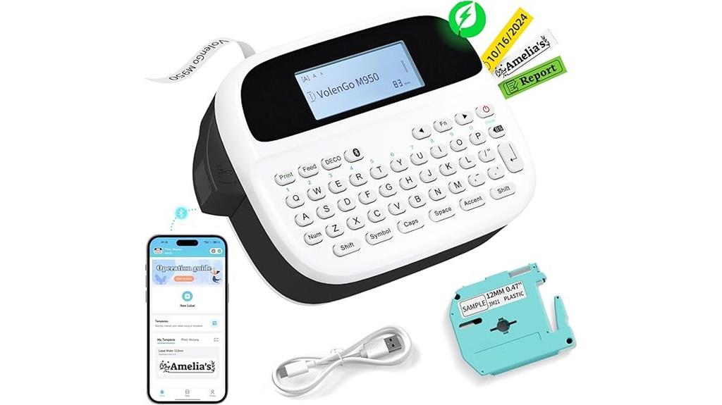 wireless waterproof label printer