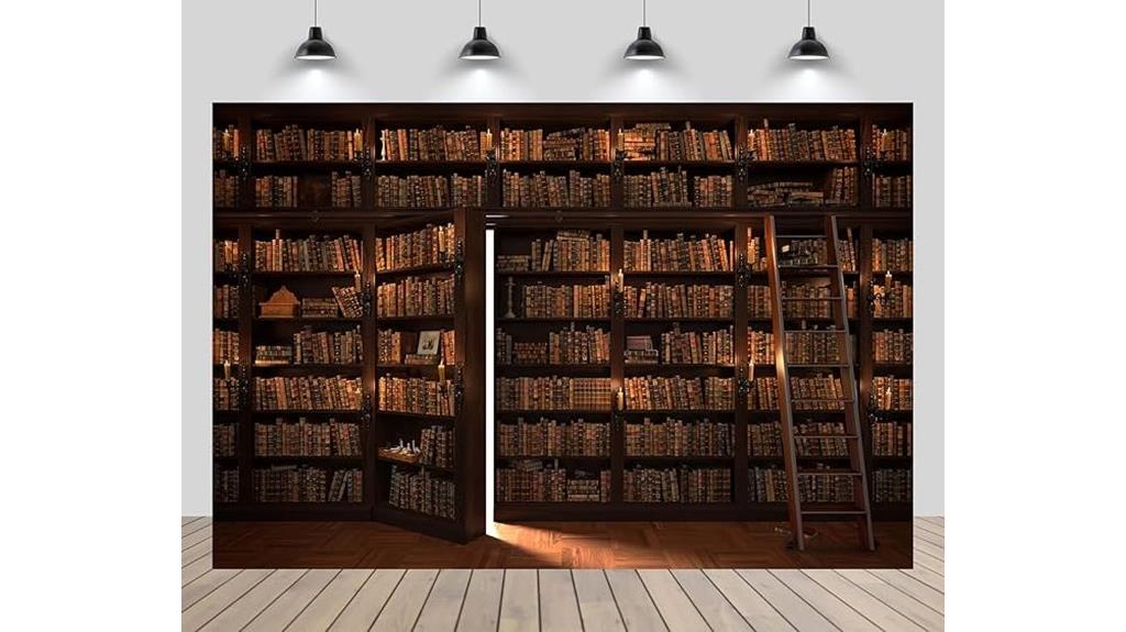 wizard library backdrop