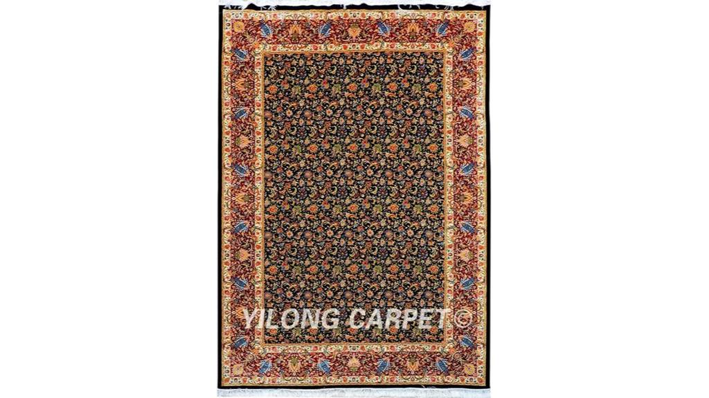 yilong handmade silk rug