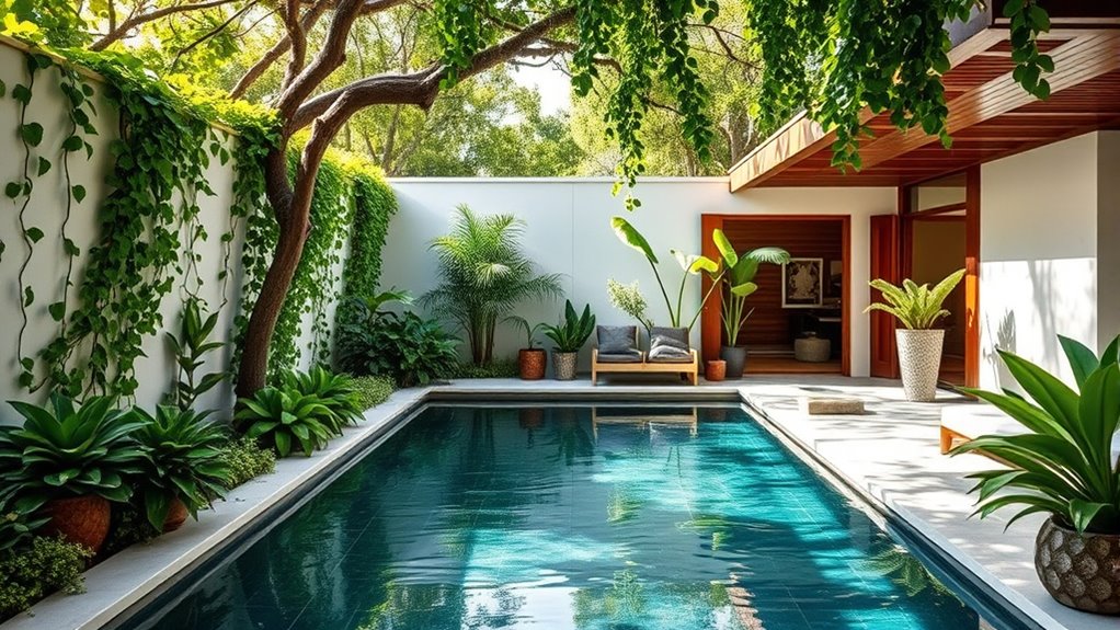 add greenery and natural elements