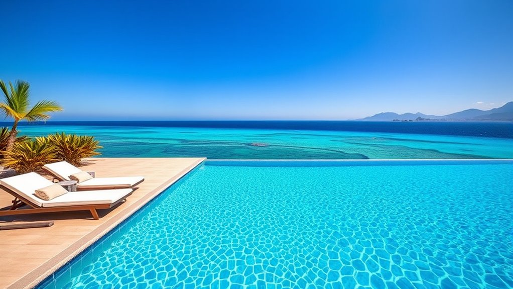 affordable modern infinity pools