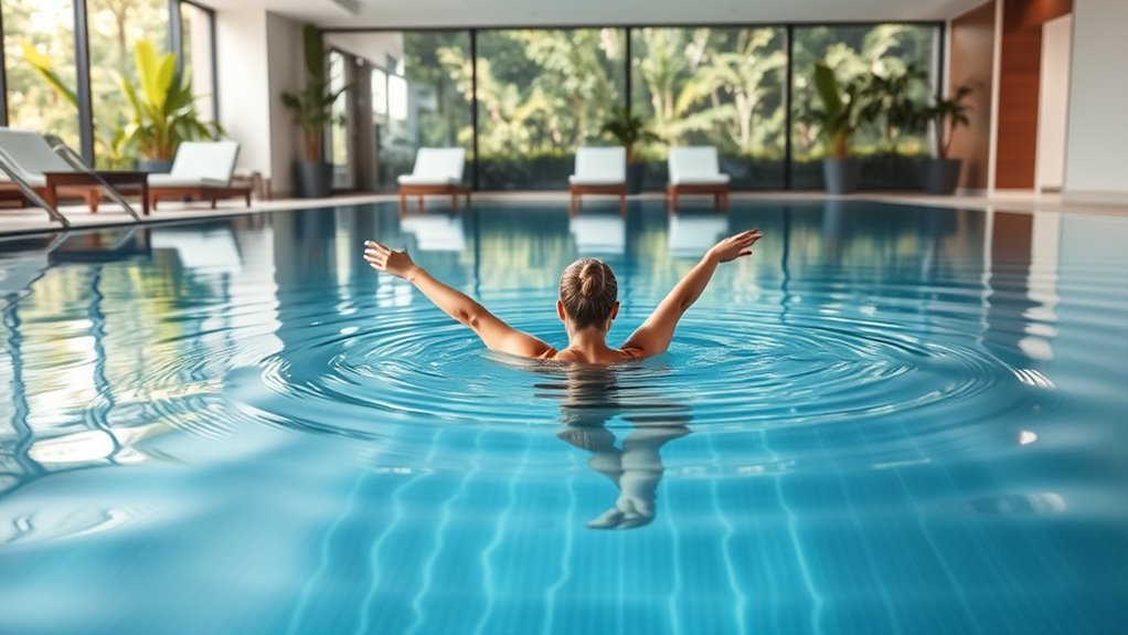 aquatic stretching improves mobility