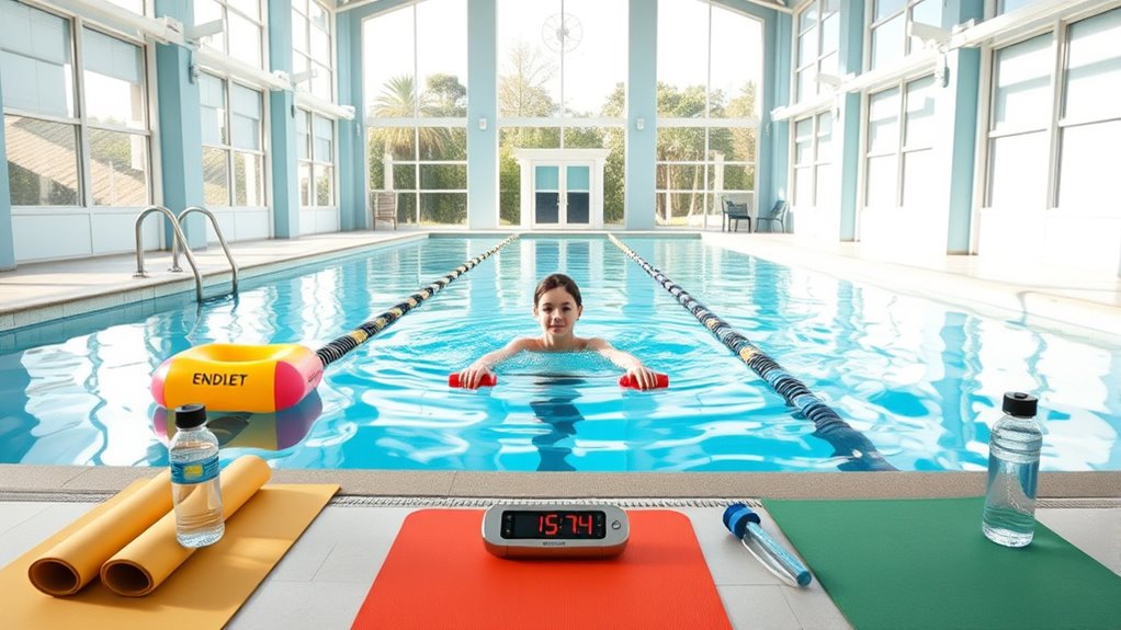 balanced aquatic workout plan