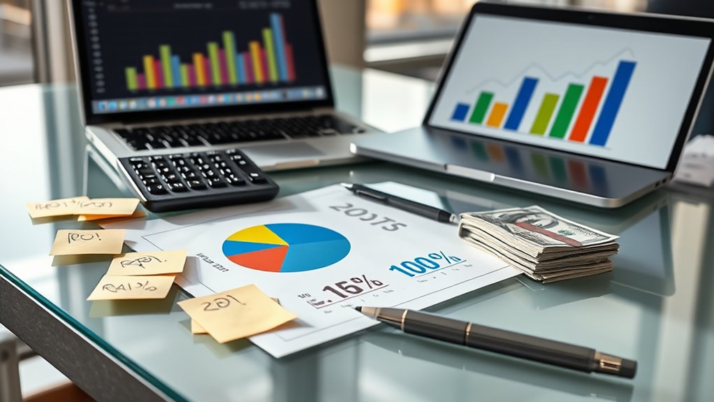calculate roi to assess profitability