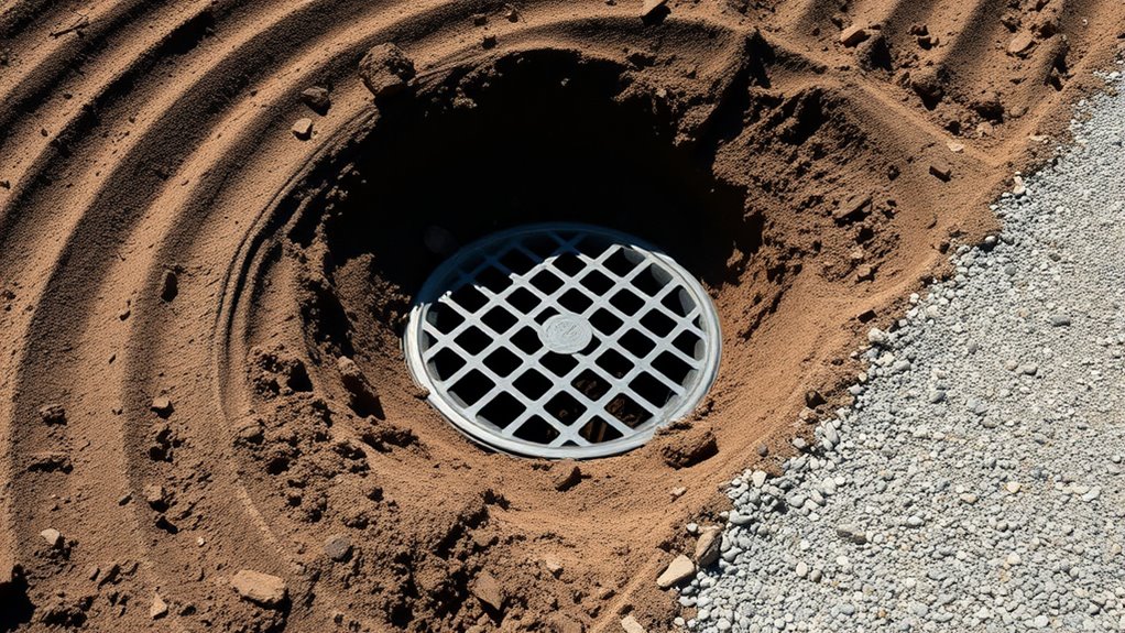 catch basin drainage grading