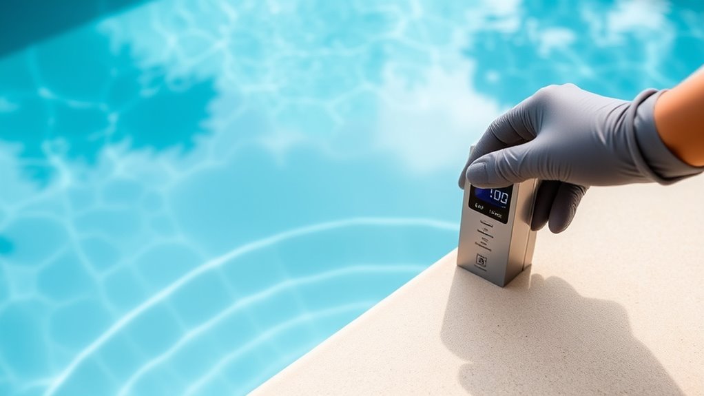 check and adjust water level