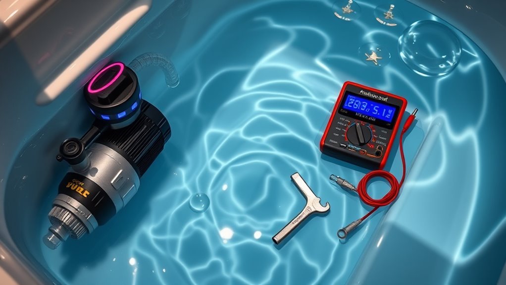 check pump filter water