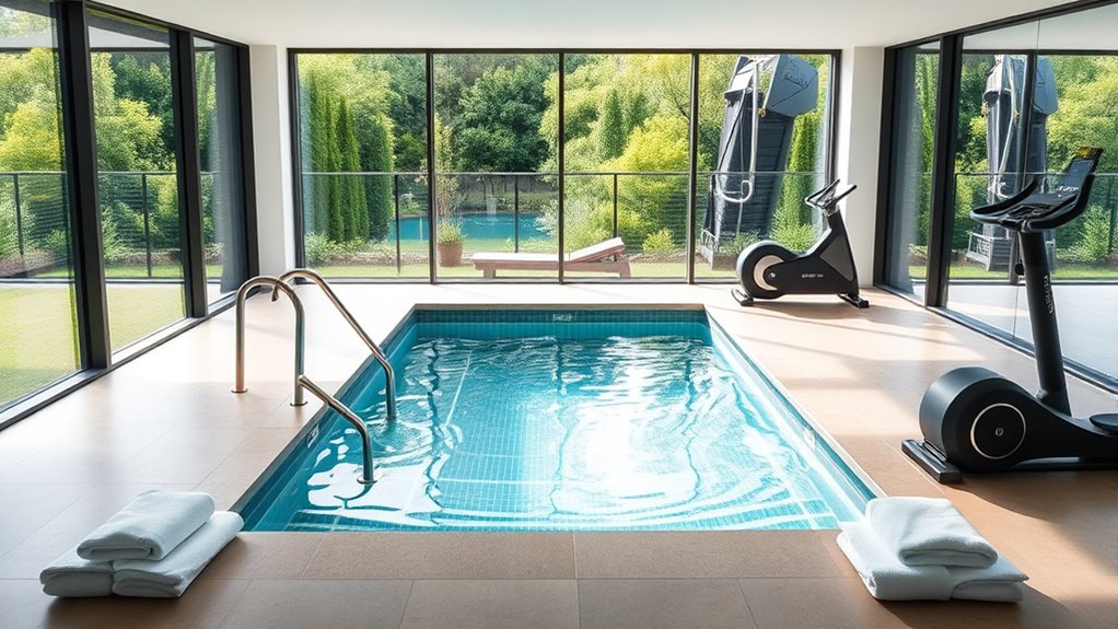 compact customizable aquatic fitness