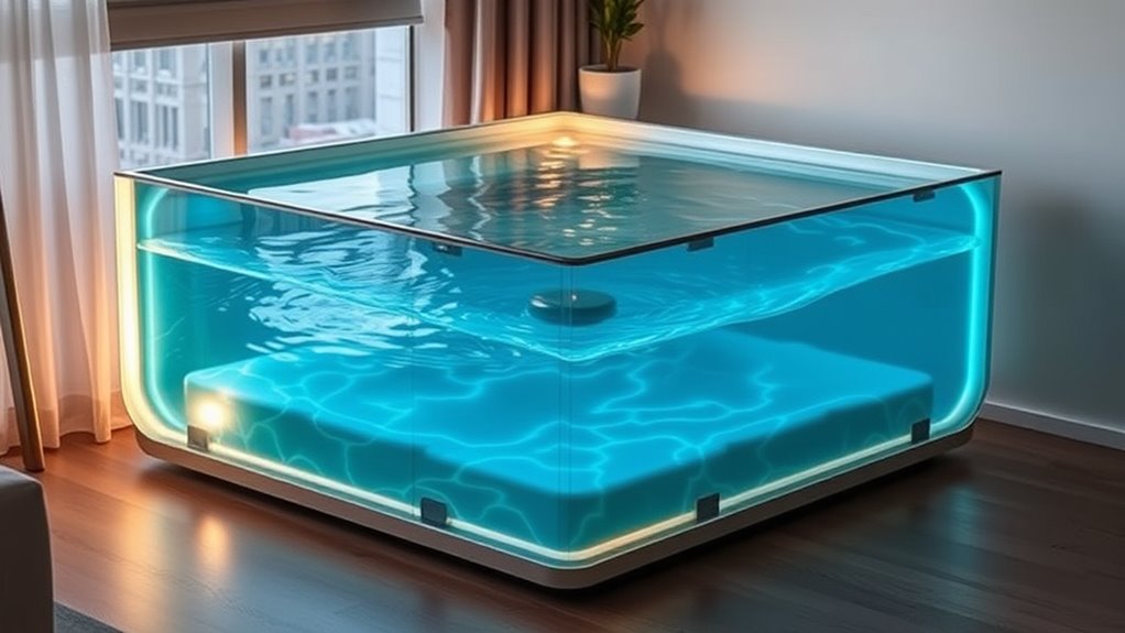 compact portable space saving pools