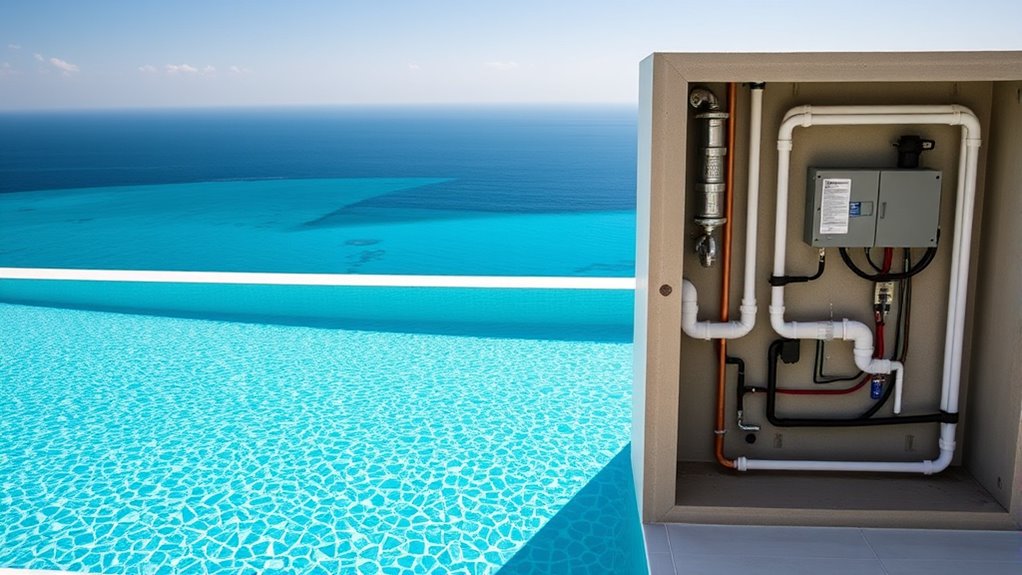 complex plumbing and electrical