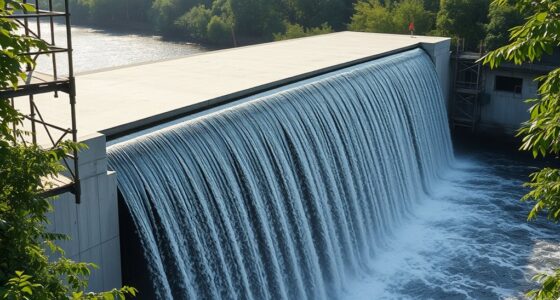 constructing vanishing edge weir