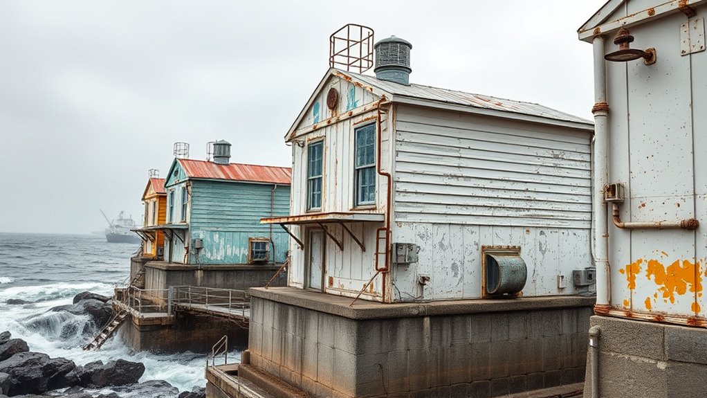 corrosion resistant coastal construction materials