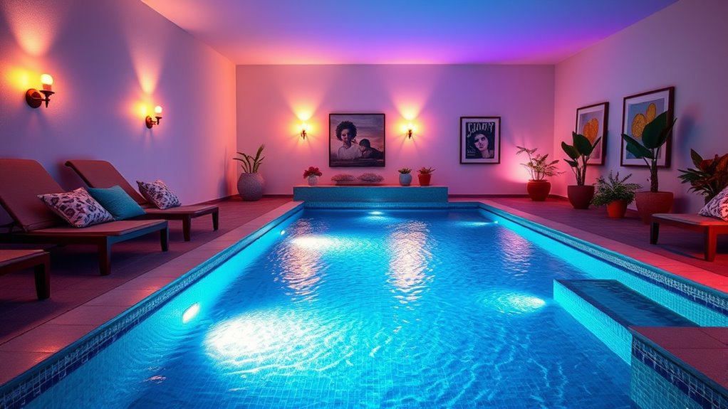 create relaxing ambient lighting