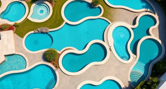 custom non rectangular pool designs