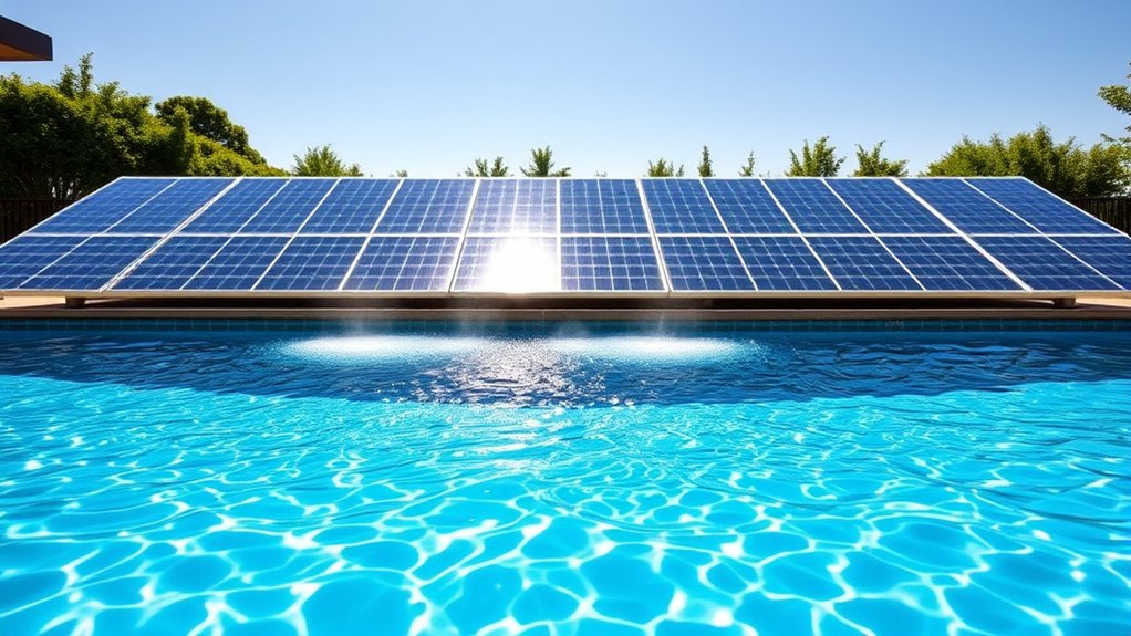 eco friendly solar pool heating