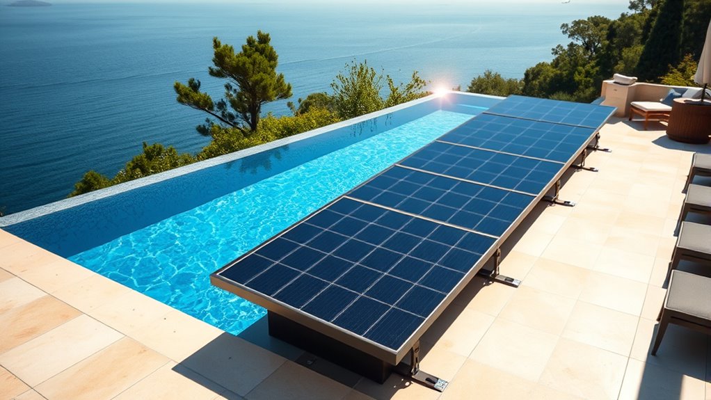 eco friendly solar pool heating