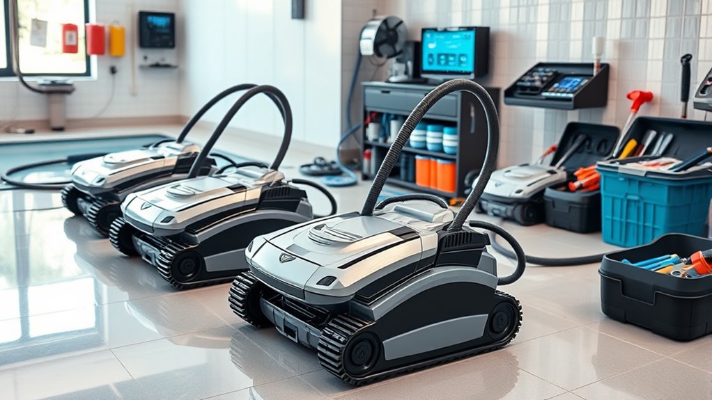 effortless pool cleaning technology