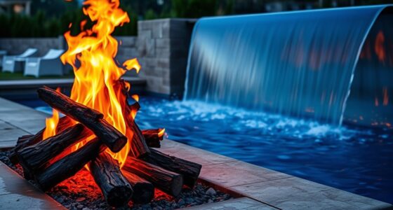 fire and water elements