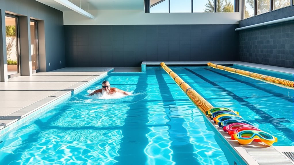 home anytime convenient swimming