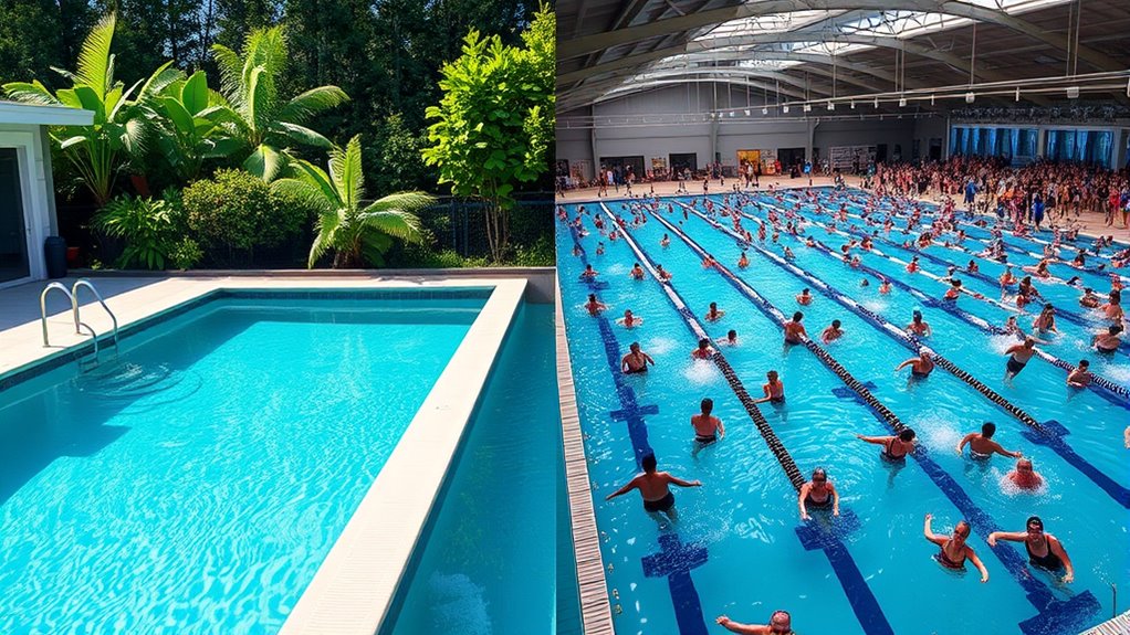 home pool accessibility and convenience