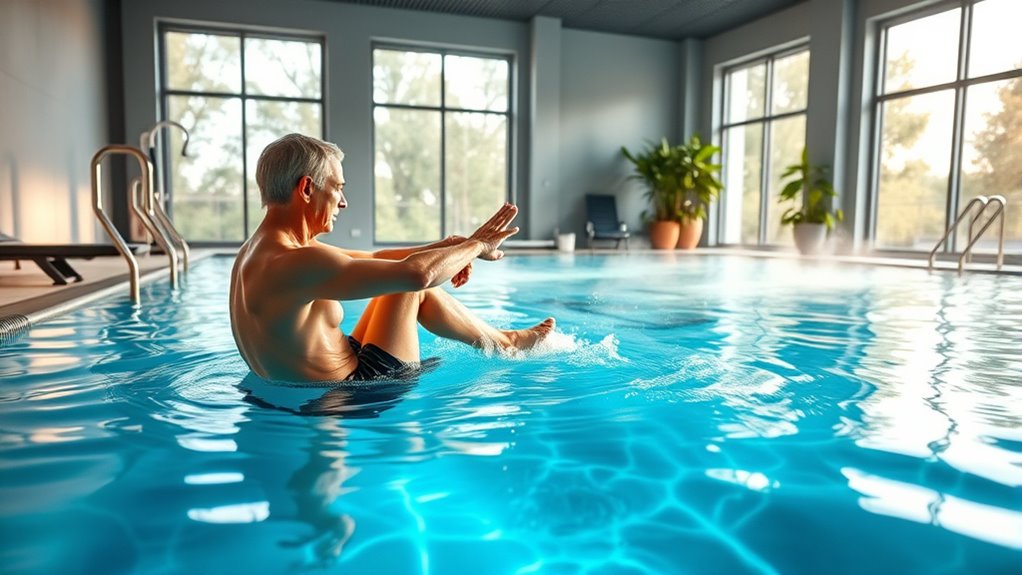 hydrotherapy enhances mobility and flexibility