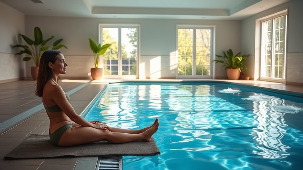 hydrotherapy promotes relaxation and well being