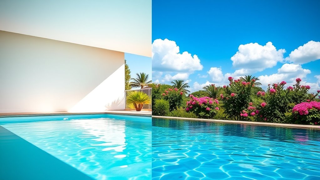 indoor versus outdoor swimming