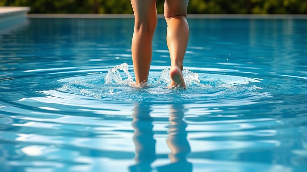 low impact water endurance exercise
