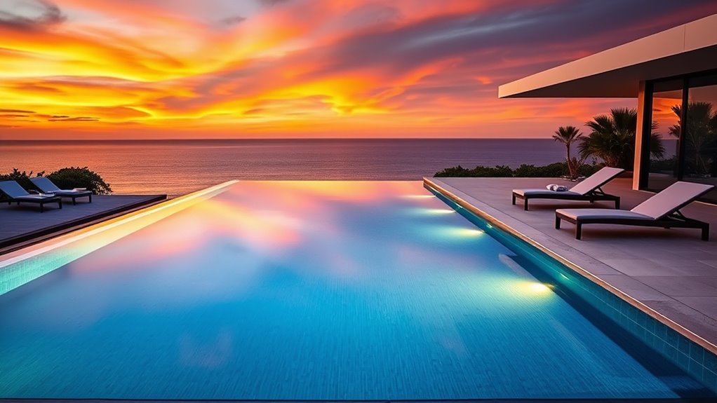 luxury pool design and features