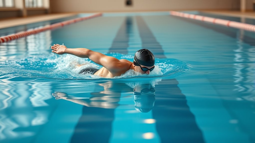 maintain streamlined body posture