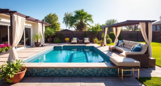 pool and outdoor living