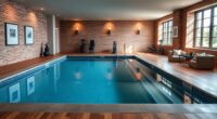 pool conversion in garage