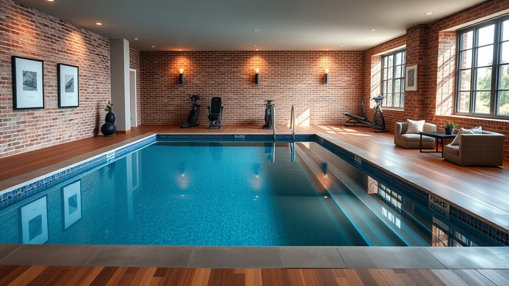 pool conversion in garage