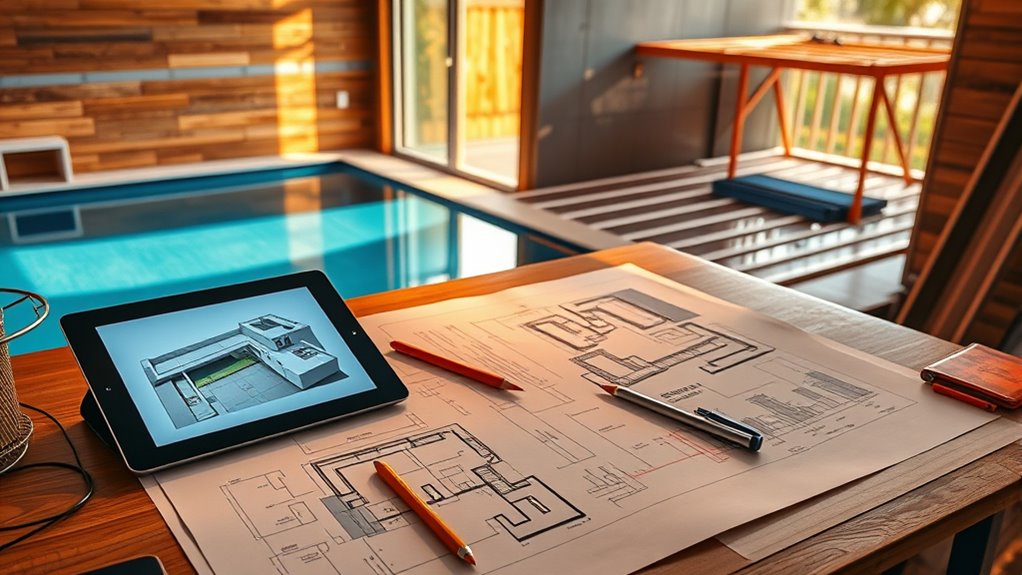 pool design and planning