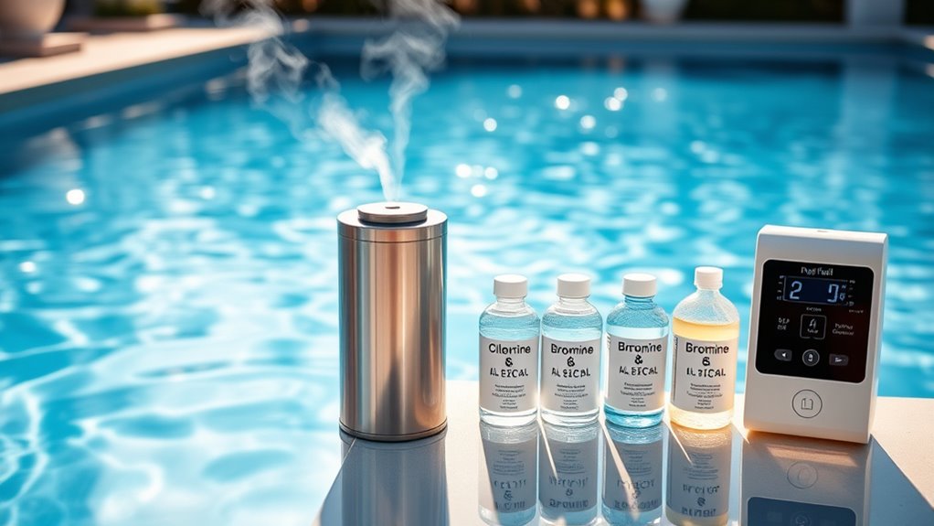pool disinfectants maintain water safety