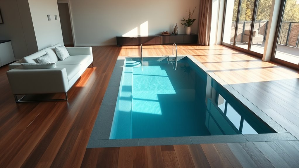 pool installation space requirements