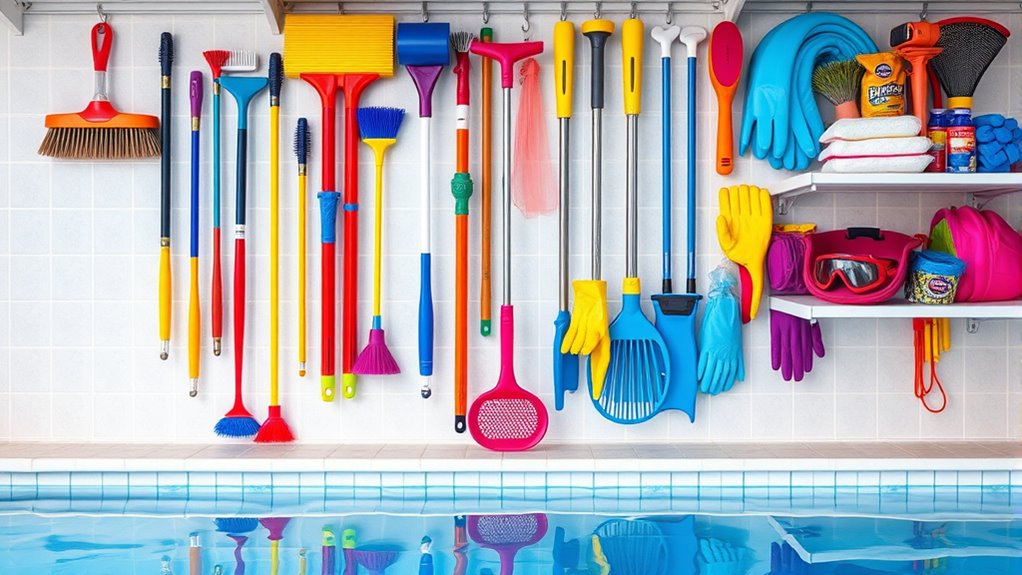 pool safety and storage