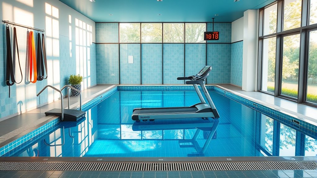 pool setup for safe workouts