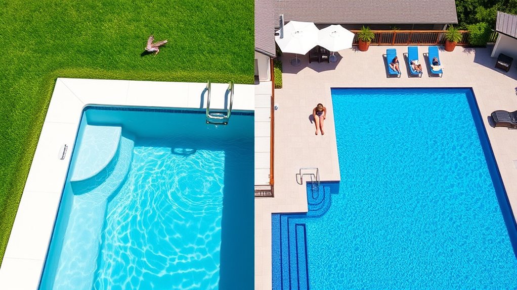 pool size and usage