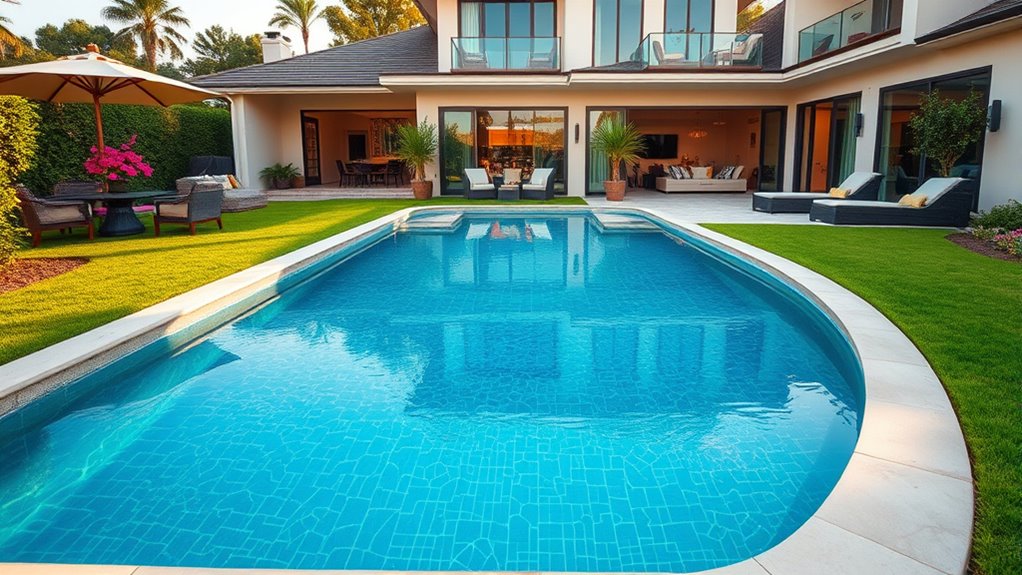 pool size design location