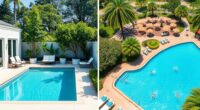 private convenient swimming options