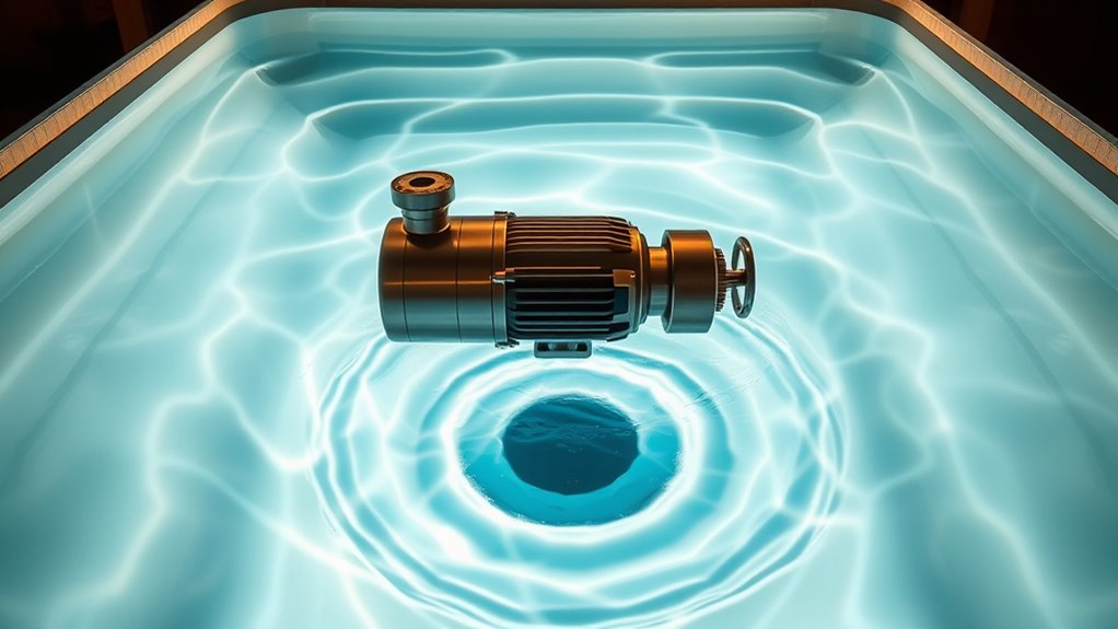 pump controls water flow