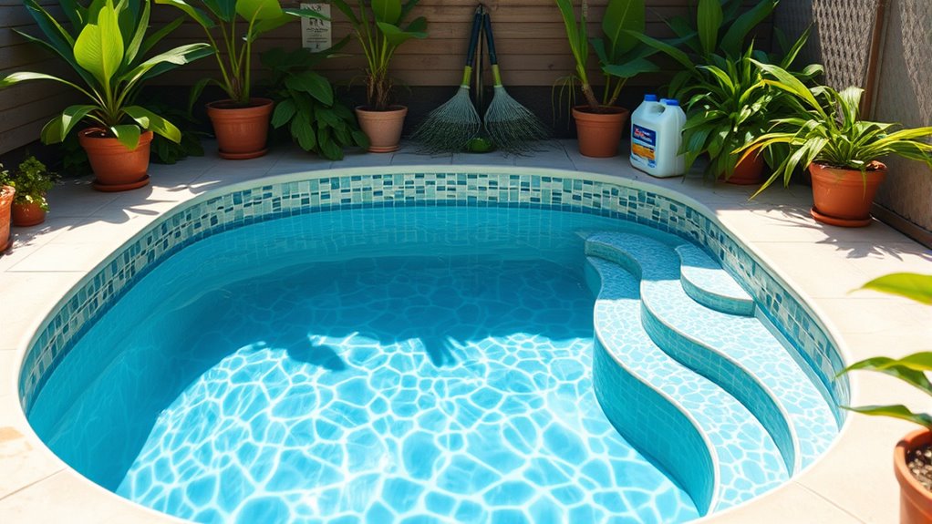 regular pool maintenance checklist