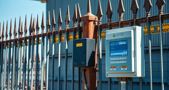 safety barriers and alarms